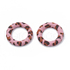 Cloth Fabric Covered Linking Rings X-WOVE-N009-06B-1