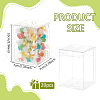 PVC Plastic Gift Storage Case CON-WH0088-60A-2