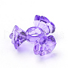 Transparent Acrylic Beads TACR-S124-03-2