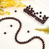 Olycraft 2 Strand Natural Red Tiger Eye Beads Strands G-OC0002-20-4