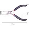 5 inch Flat Nose Carbon Steel Jewelry Pliers PT-PH0001-06-2