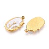 304 Stainless Steel Pendants STAS-N111-05G-2