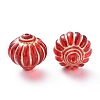 Plating Acrylic Beads X-OACR-P007-03B-2