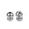 201 Stainless Steel Beads STAS-D447-37C-1