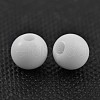 Opaque Acrylic Beads PAB702Y-5-2