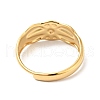 Ion Plating(IP) 304 Stainless Steel Sun Adjustable Ring for Men Women RJEW-I085-14G-3