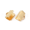 304 Stainless Steel Ribbon Crimp Ends STAS-E471-05J-G-2
