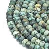 Natural African Turquoise(Jasper) Beads Strands G-P575-A20-8x5mm-3