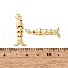 Rack Plating Brass Micro Pave Cubic Zirconia Pendants KK-M309-38E-G-3
