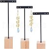 Iron Earring Stands Set EDIS-WH0006-23-1