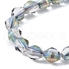 Electroplate Glass Beads Strands EGLA-L045-H-HP02-3