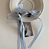 Bowknot streamers Plastic Claw Hair Clips PW-WG93FE9-04-1
