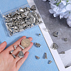 SOFPLATE 100Pcs 10 Styles Tibetan Style Alloy Beads Cone FIND-SP0001-69-3