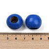 Spray Painted Wood Beads WOOD-F017-05H-3