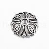 Tibetan Style Alloy Bead Caps PALLOY-ZN64104-AS-RS-1