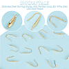 Unicraftale 50Pcs 316 Stainless Steel Earring Hooks STAS-UN0058-85-5