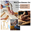 Olycraft 1Pc Iron Hammer Set with 1Pc Mini Stainless Steel Hammers AJEW-OC0005-37-6