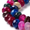 Natural Banded Agate/Striped Agate Beads Strands G-E605-A01-01A-3