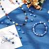 ARRICRAFT Dyed & Heated Natural Blue Aventurine Beads Strands G-AR0001-54-4