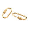 304 Stainless Steel Locking Carabiner STAS-C092-05C-G-2
