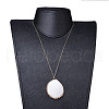 Shell Pendants Necklaces and Choker Necklaces Sets NJEW-JN02388-7