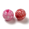 Opaque Acrylic Beads OACR-E039-11-2