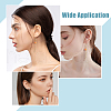 HOBBIESAY 12Pcs 2 Colors Rack Plating Brass Tassel Pendants KK-HY0003-70-7