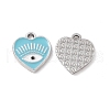 Alloy Enamel Pendants X-ENAM-K066-08G-2