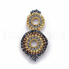 MIYUKI & TOHO Handmade Japanese Seed Beads Links SEED-A027-G01-2