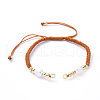 Braided Nylon Cord for DIY Bracelet Making AJEW-JB00540-01-1