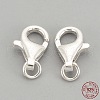 925 Sterling Silver Lobster Claw Clasps STER-S002-59-3