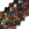 Natural Indian Agate Beads Strands G-I337-A04-01-2
