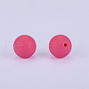 Round Silicone Focal Beads SI-JX0046A-07-2