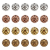 20Pcs 4 Colors Tibetan Style Zinc Alloy Beads TIBEB-LP0001-11-1