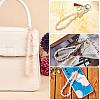 Natural Rose Quartz Chips Cell Phone Lanyard Wrist Strap HJEW-SW00018-03-7