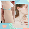 Beebeecraft 8Pcs 925 Sterling Silver Double Spring Ring Clasps STER-BBC0007-52-5