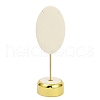 Round Microfiber Pendant Display Riser Stands PDIS-Q003-02G-1