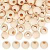 ARRICRAFT Natural Unfinished Wood Beads WOOD-AR0001-05-1