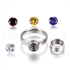 304 Stainless Steel Finger Rings RJEW-G081-57P-18mm-2