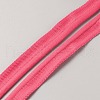 Flat Polyester Elastic Lip Trim Cord EW-WH0014-06C-1