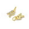 Rack Plating Alloy Rhinestone Pendants PALLOY-S187-01R-2