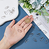 SUPERFINDINGS 20Pcs Brass Earring Hooks KK-FH0007-17P-3