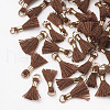 Polycotton(Polyester Cotton) Tassel Pendant Decorations FIND-S275-18G-2