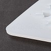 Key & Snowflake Shape DIY Pendant Silicone Molds DIY-F114-17-5