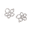 Glass Rhinestone Pendants KK-N254-62P-2