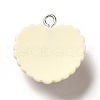 Opaque Resin Pendants RESI-G056-06-2