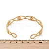 304 Stainless Steel Cuff Bangles for Women BJEW-U045-05G-5