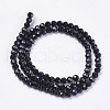 Opaque Glass Beads Strands EGLA-F120-NC04-2