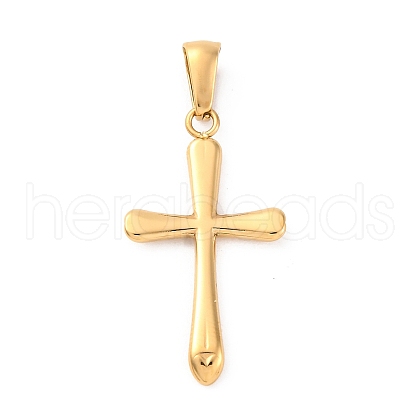 304 Stainless Steel Pendants STAS-L286-08G-1