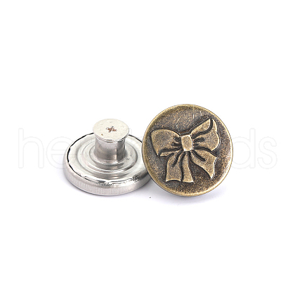 Alloy Button Pins for Jeans PURS-PW0009-01E-02AB-1